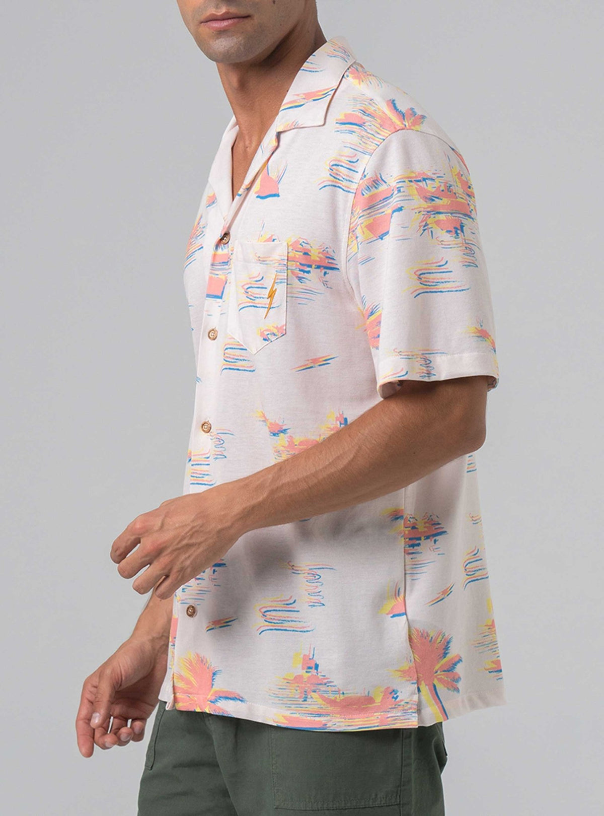 Lightning Bolt - PRINTED SHORT SLEEVE SHIRT - 22SMASHI006W10000S