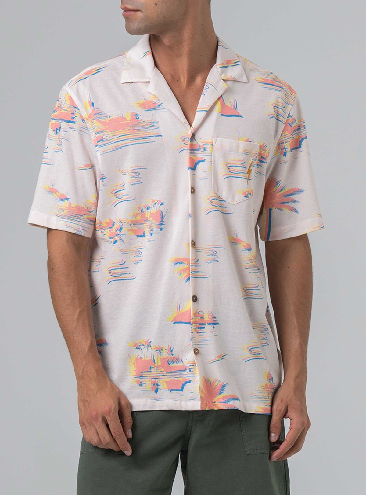 Lightning Bolt - PRINTED SHORT SLEEVE SHIRT - 22SMASHI006W10000S