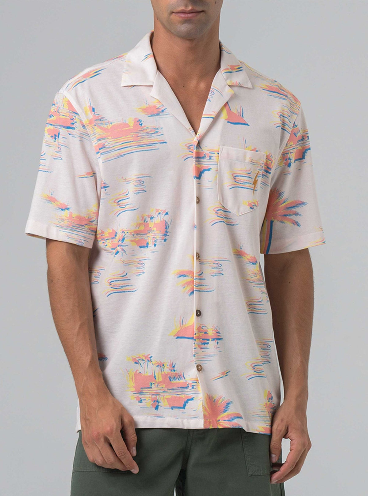 Lightning Bolt - PRINTED SHORT SLEEVE SHIRT - 22SMASHI006W10000S