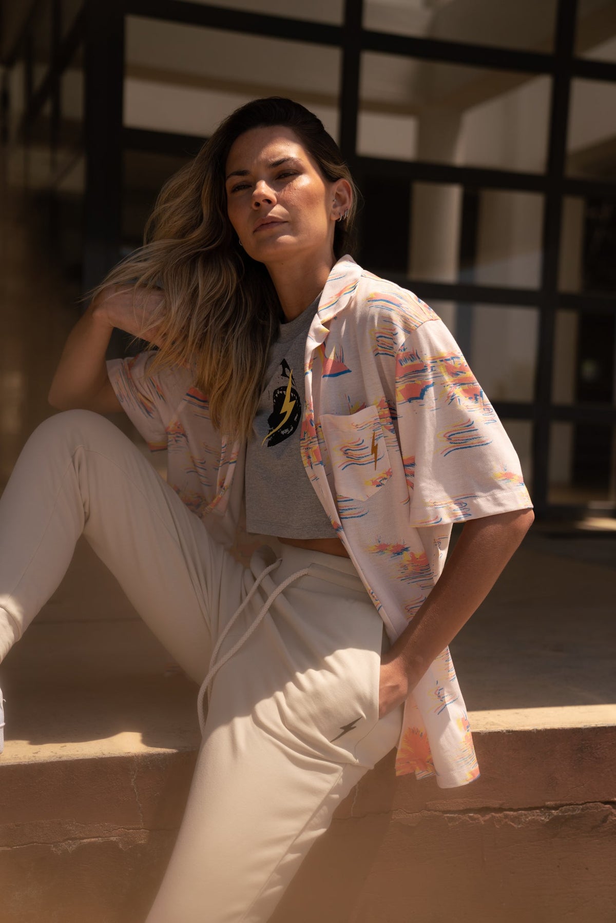 Lightning Bolt - PRINTED SHORT SLEEVE SHIRT - 22SMASHI006W10000S