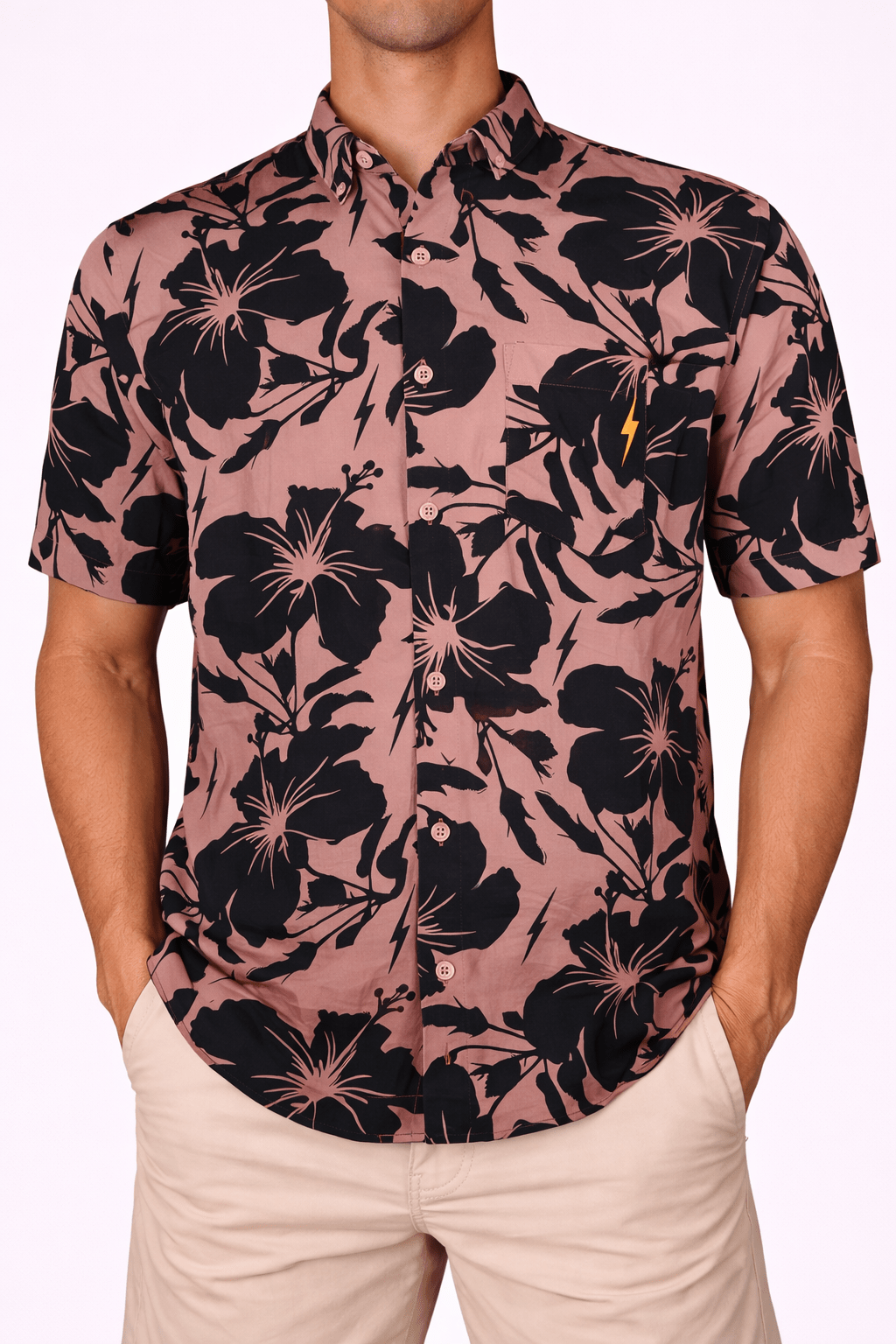 Lightning Bolt - PRINTED SHORT SLEEVE SHIRT - 23SMASHI009P17000S
