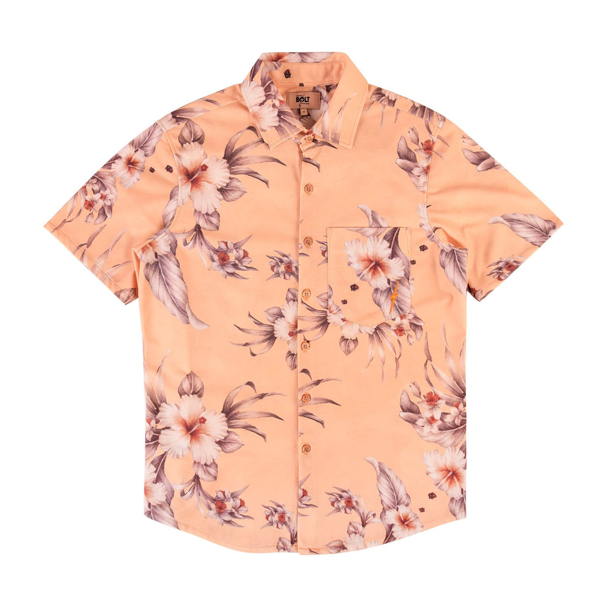 Lightning Bolt - PRINTED SHORT SLEEVE SHIRT PIQUÉ - 20SMASHI012G55000S