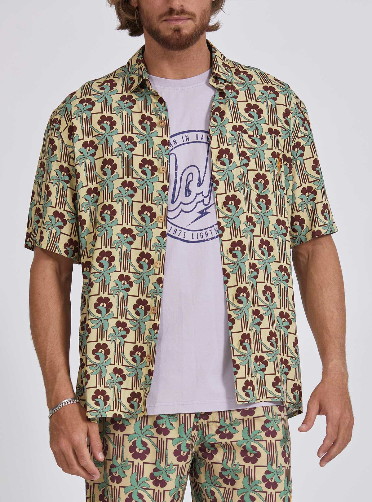 Lightning Bolt - PRINTED VISCOSE SHIRT - 24SMASHI007Y11000M