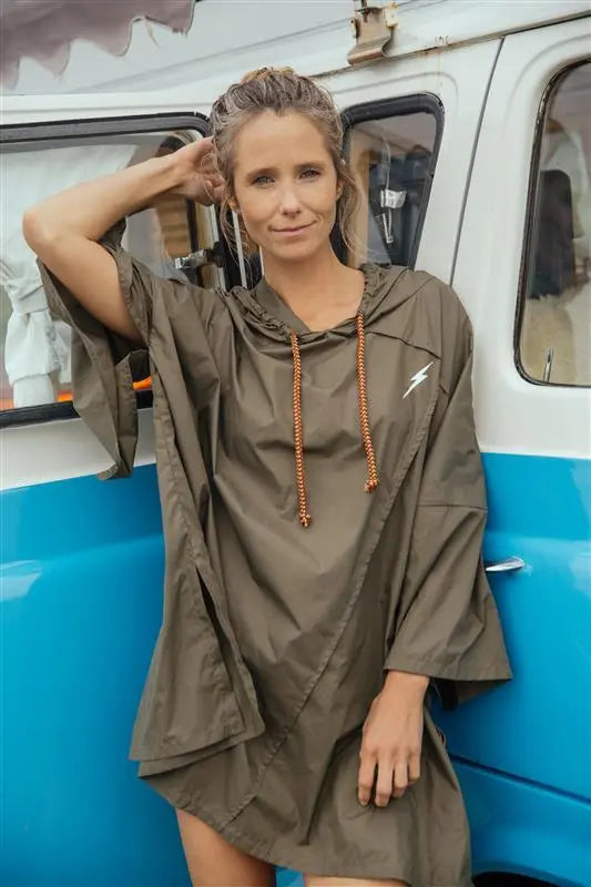 Lightning Bolt - RAIN PONCHO - 18WMASWHC01S30UNIQ
