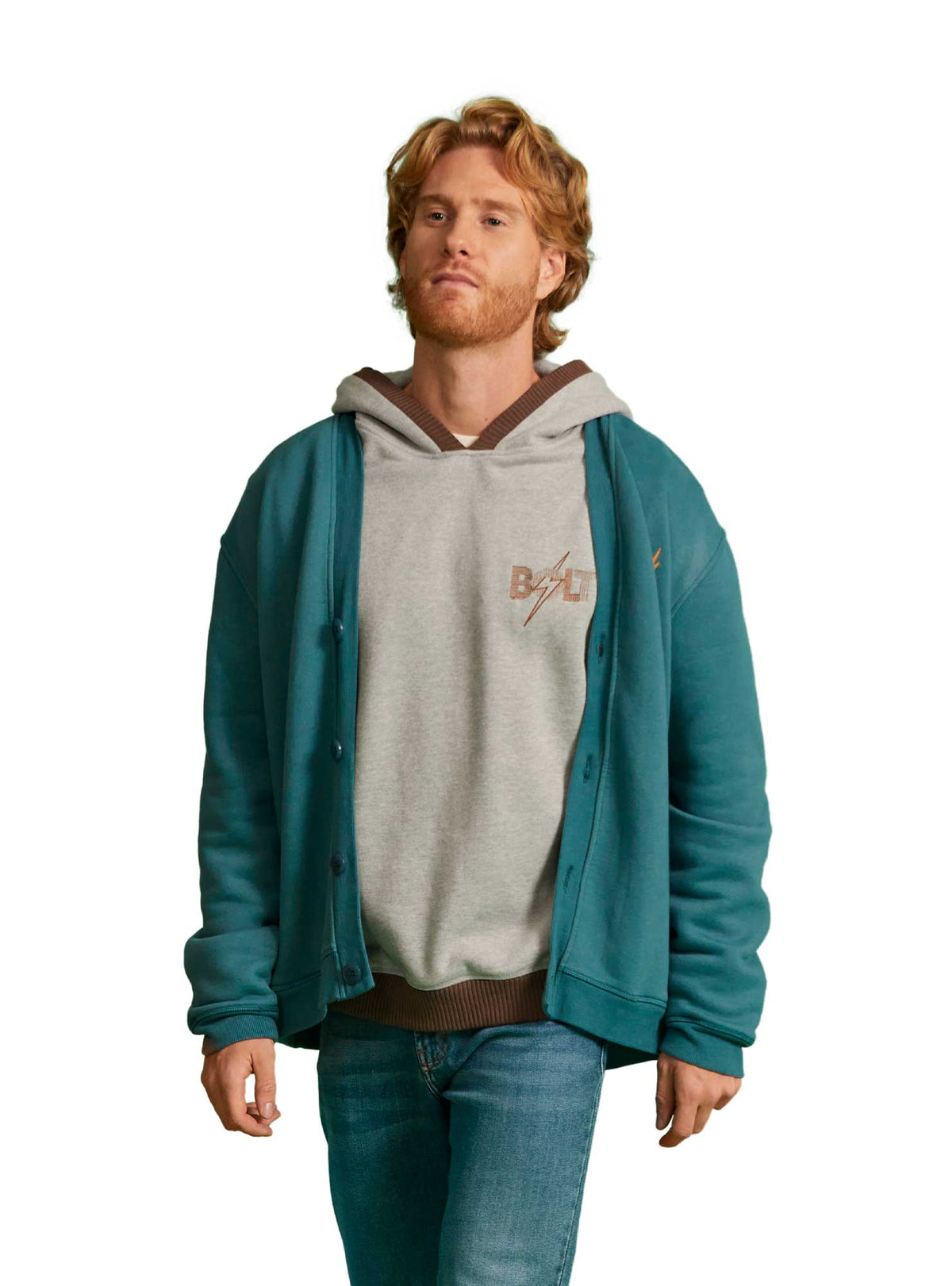 Lightning Bolt - REGULAR BOLT CODE HOODIE - 24WMASWH011S19000S