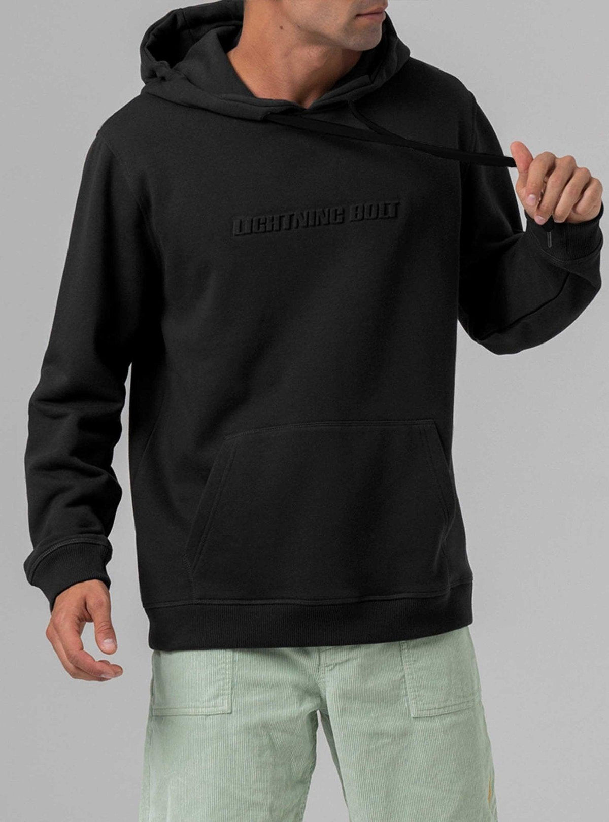 Lightning Bolt - PREMIUM FLEECE REGULAR HOODIE - 22SMASWH002K01000S