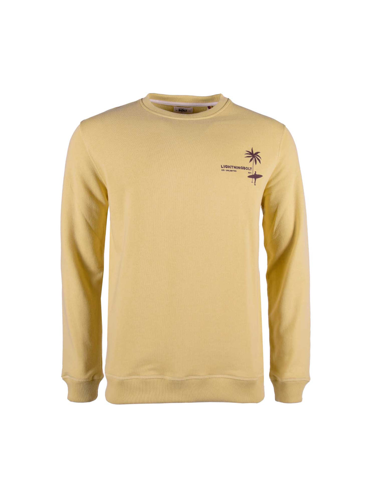 Lightning Bolt - REGULAR FLEECE SWEATSHIRT WITH FRONT PRINT - 24SMASWE001Y11000S