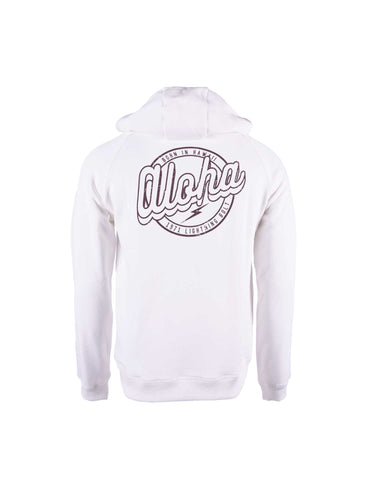Lightning Bolt - REGULAR HOODIE WITH FRONT AND BACK PRINT - 24SMASWH016W03000S