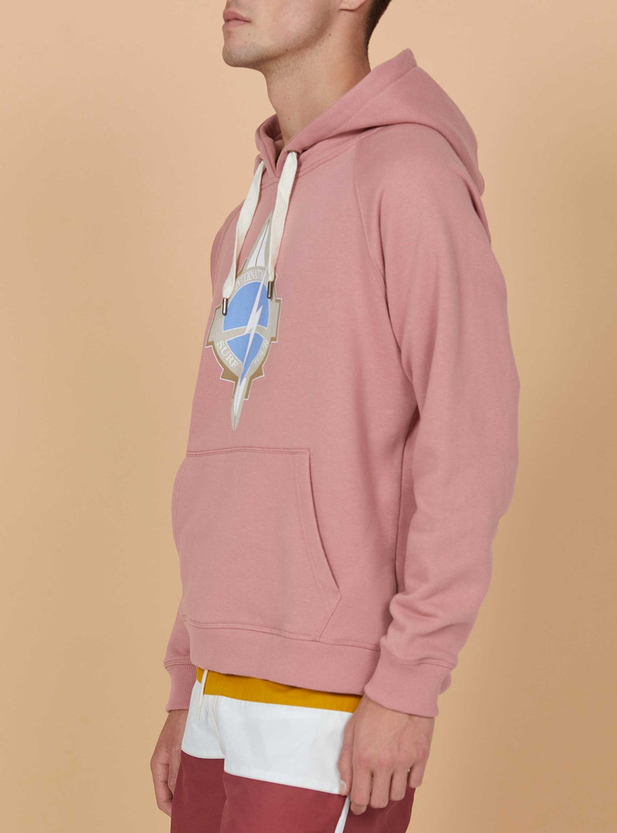 Lightning Bolt - REGULAR HOODIE WITH FRONT PRINT - 23SMASWH003P17000S