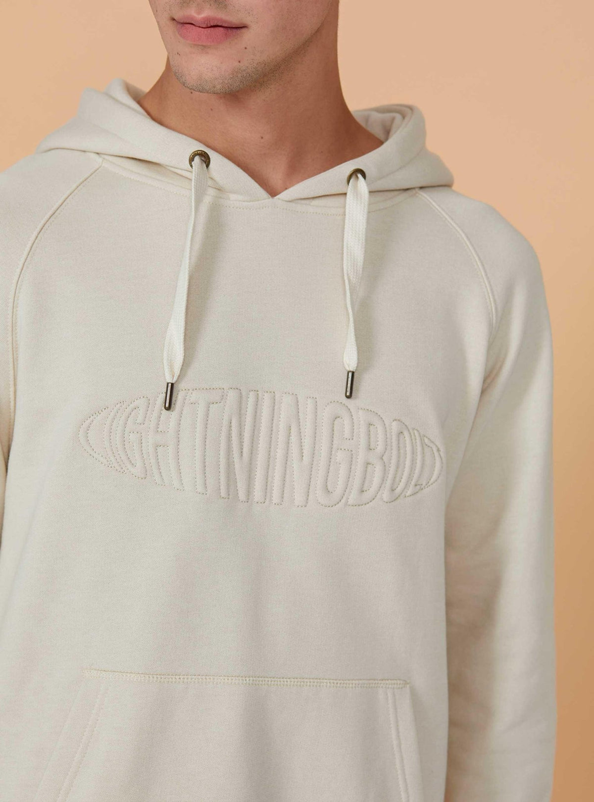 Lightning Bolt - REGULAR HOODIE WITH HIGH RELIEF - 23SMASWH006W10000S
