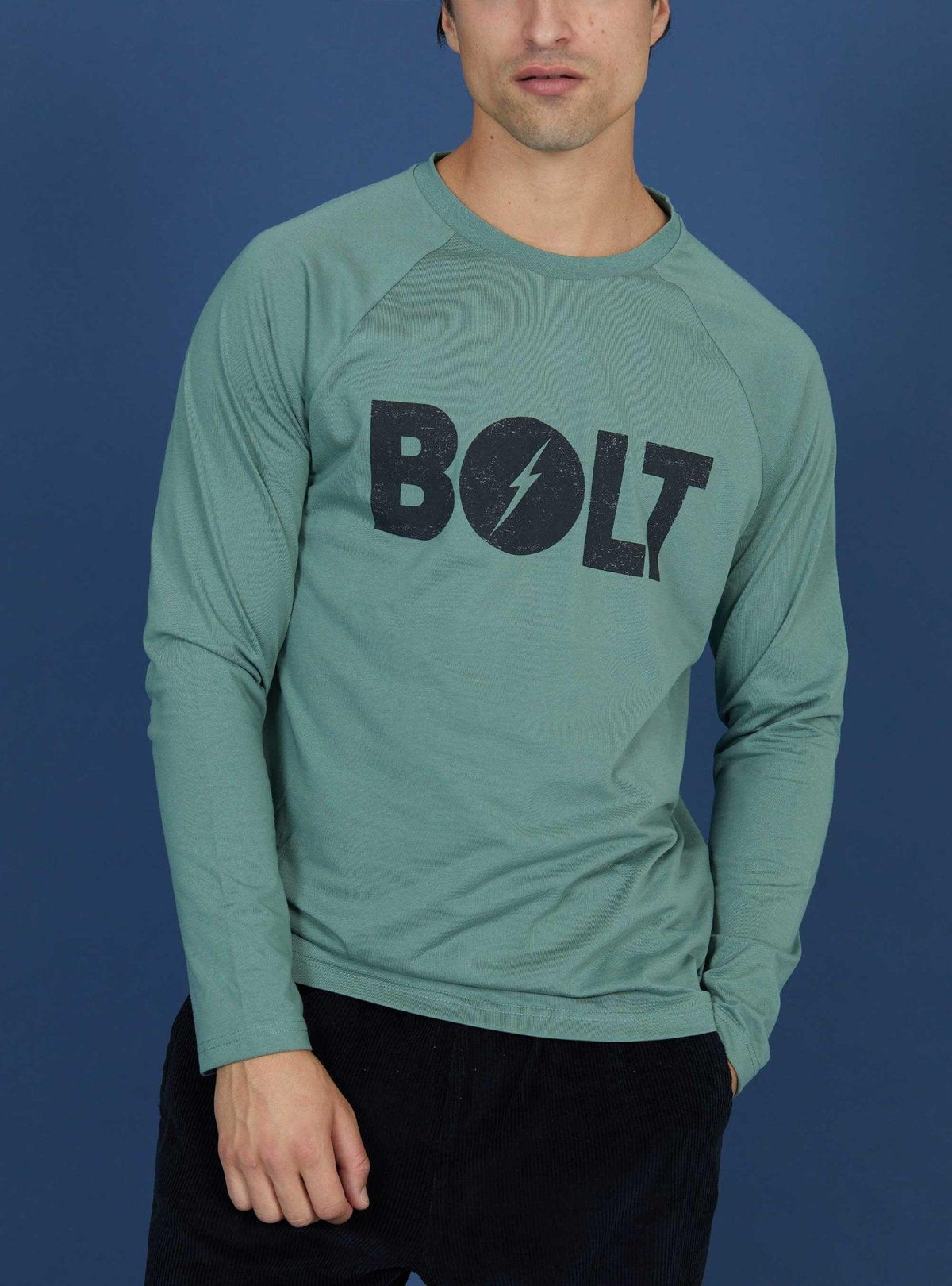 Lightning Bolt - REGULAR LONG SLEEVE WITH FRONT PRINT - 23WMALSL001G63000S