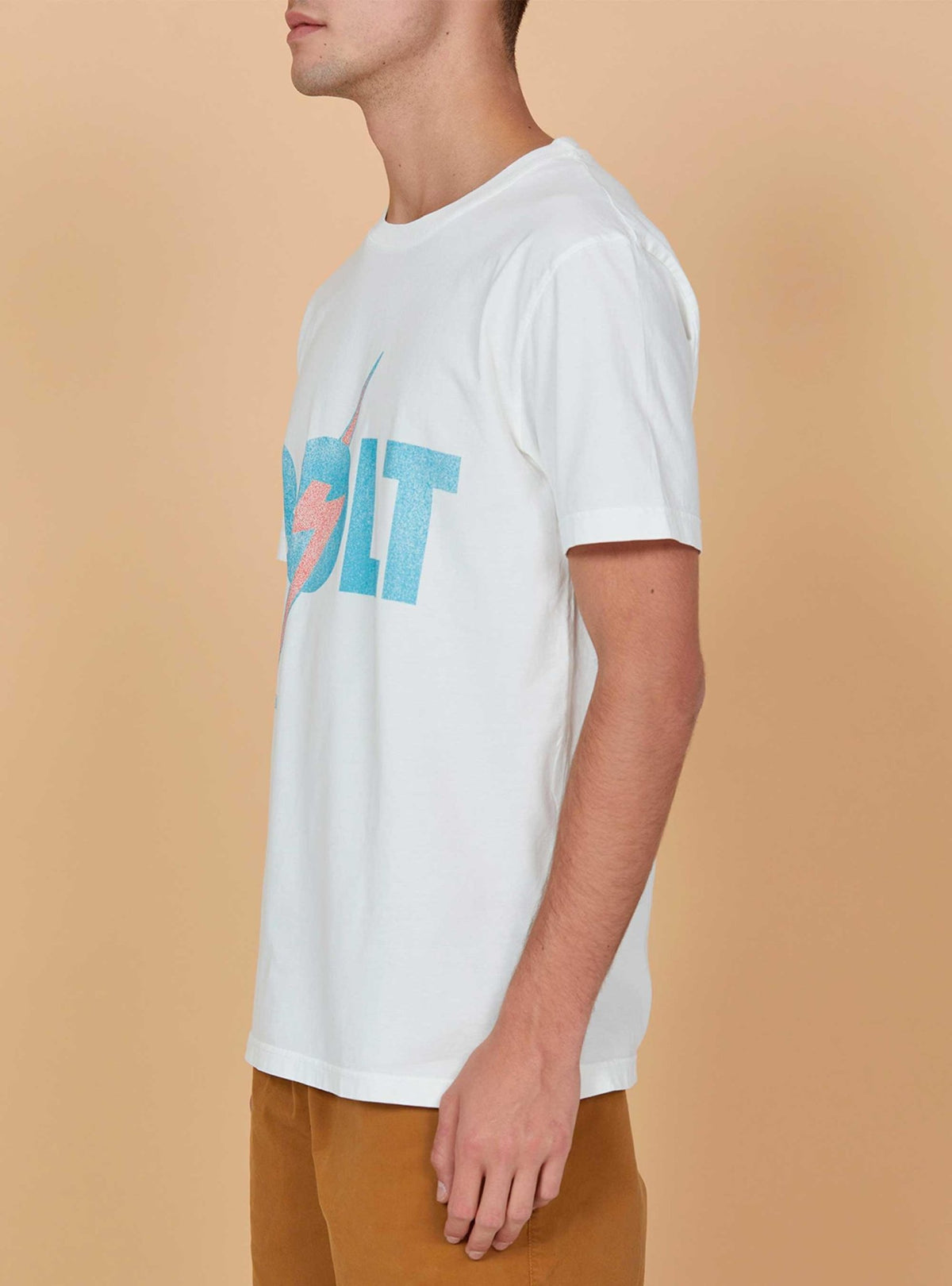 Lightning Bolt - REGULAR ORGANIC - COTTON T - SHIRT WITH FRONT PRINT - 99OMATSTU07W03000S