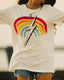 Lightning Bolt - REGULAR RAINBOW ORGANIC - COTTON T - SHIRT - 99OMATSTU16W0300XS