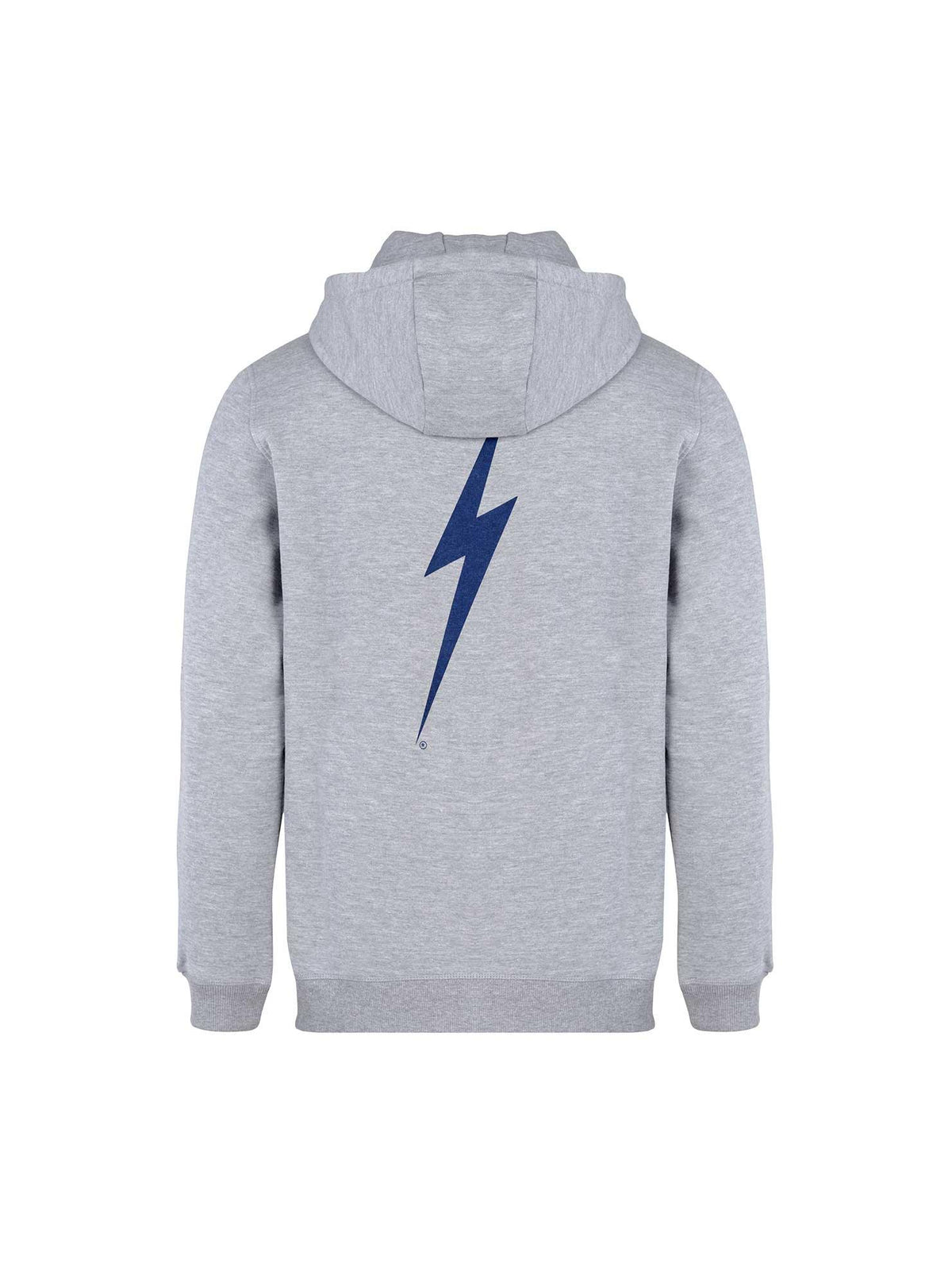 Lightning Bolt - REGULAR RECYCLED-COTTON HOODIE WITH FRONT AND BACK PRINT - 99AMASWH009S19000S