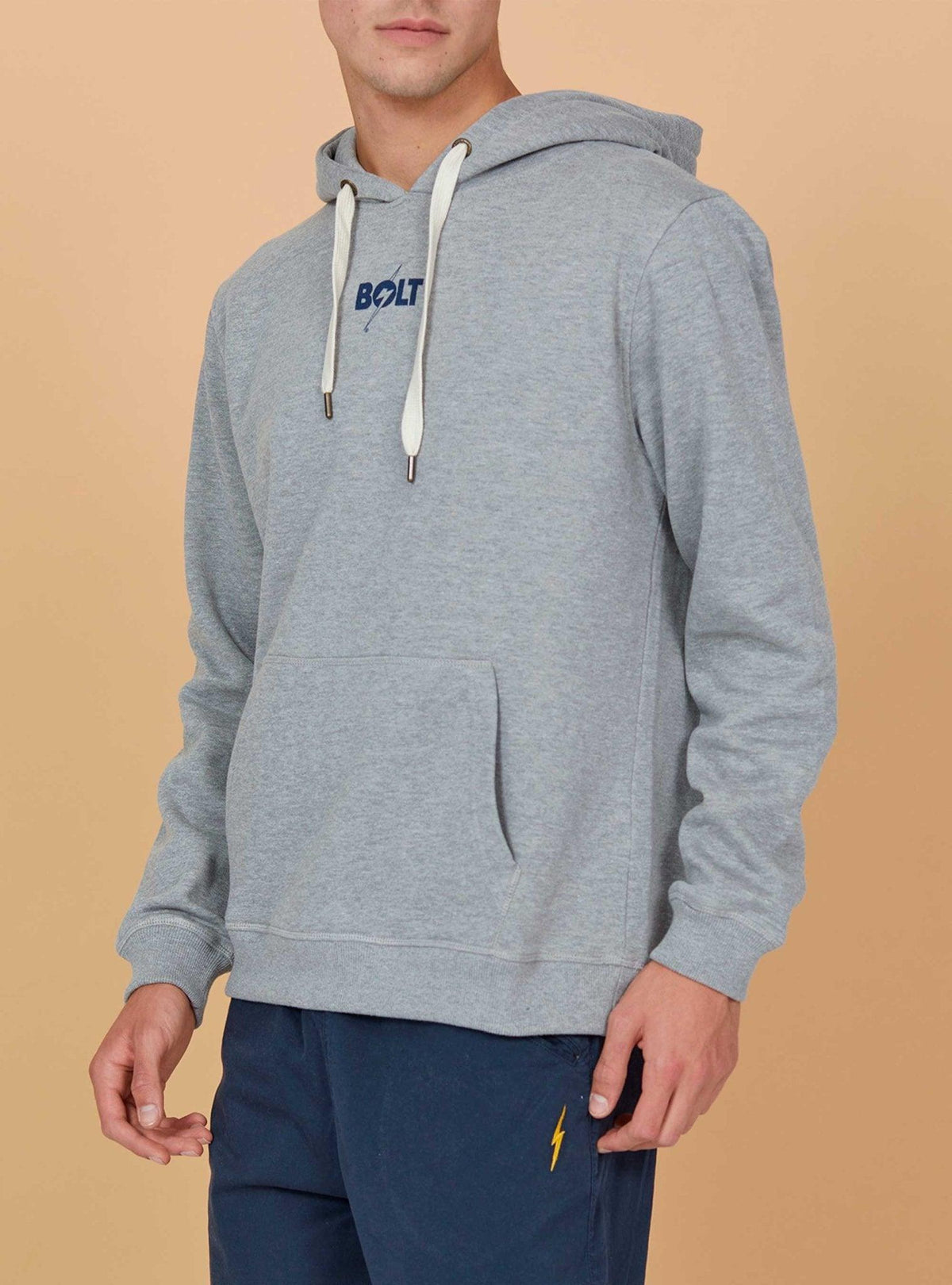 Lightning Bolt - REGULAR RECYCLED-COTTON HOODIE WITH FRONT AND BACK PRINT - 99AMASWH009S19000S