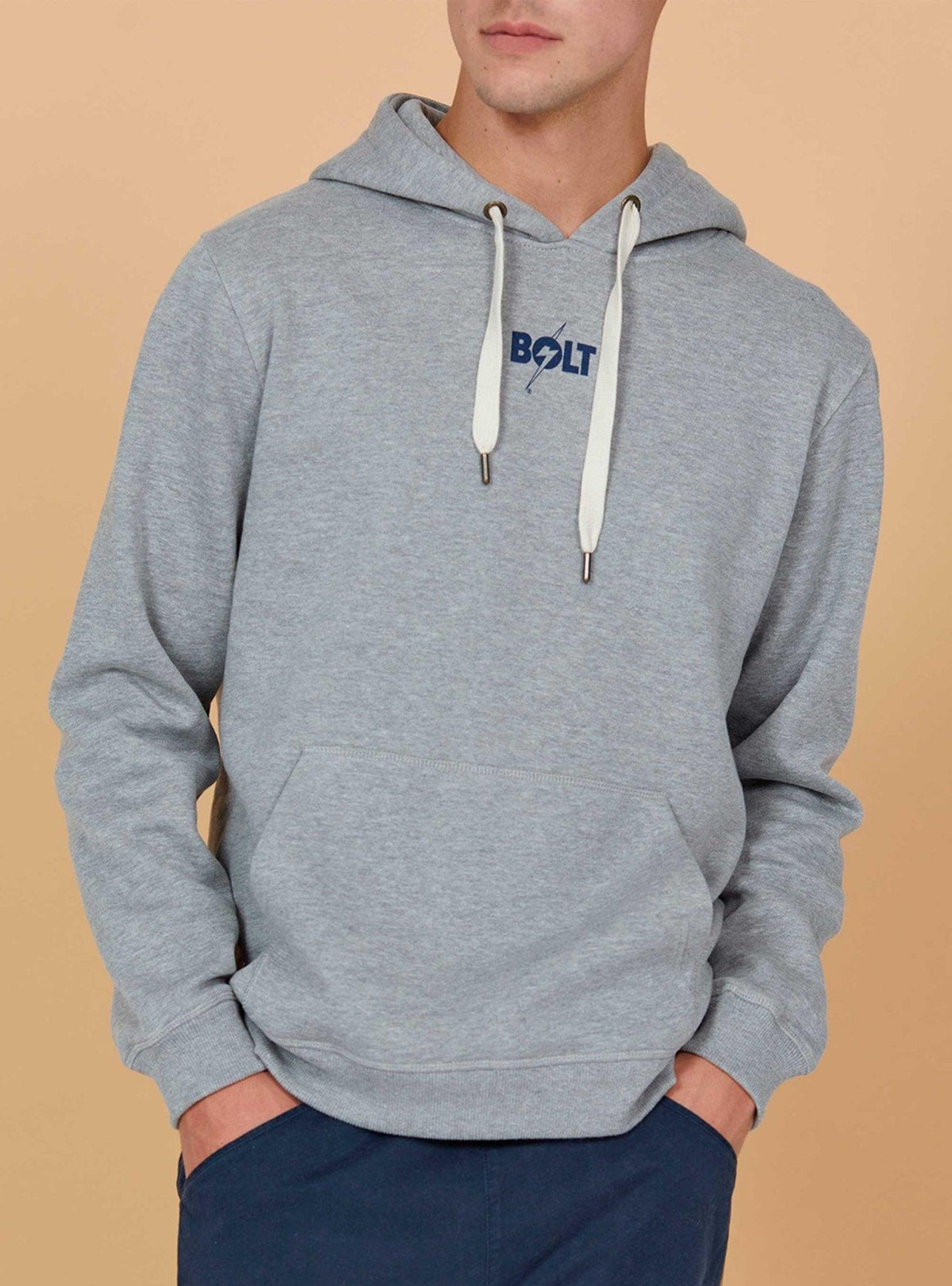 Lightning Bolt - REGULAR RECYCLED-COTTON HOODIE WITH FRONT AND BACK PRINT - 99AMASWH009S19000S