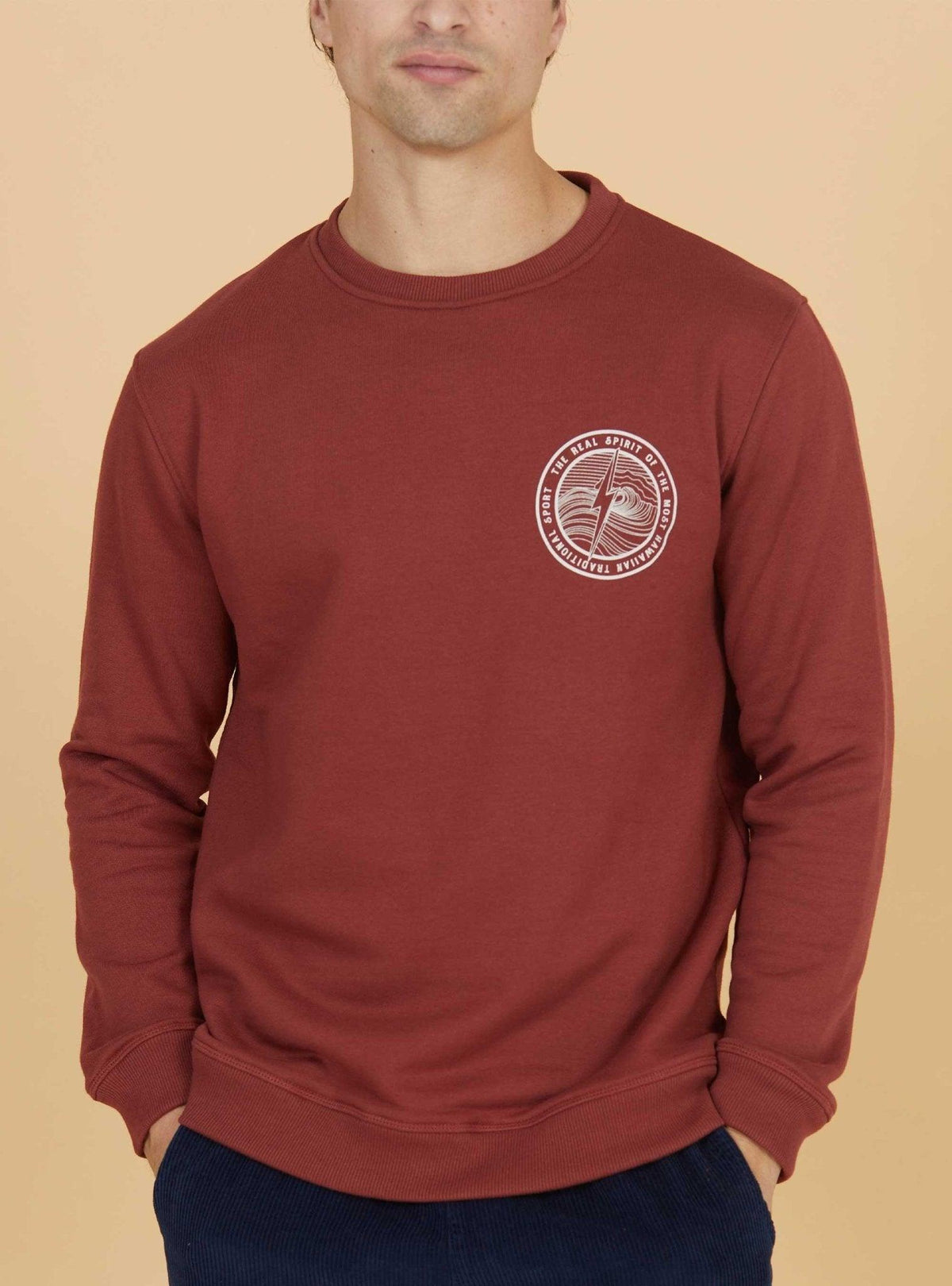 Lightning Bolt - REGULAR SWEATSHIRT WITH BACK PRINT - 23WMASWE004R18000S