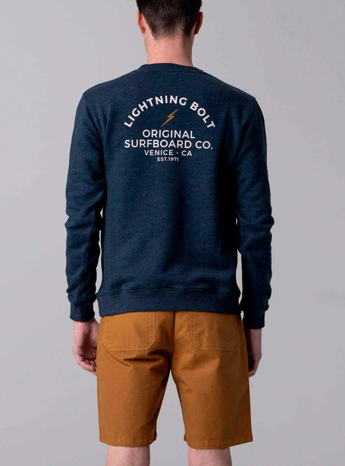 Lightning Bolt - REGULAR SWEATSHIRT WITH FRONT AND BACK PRINT - 99AMASWE002B02000S