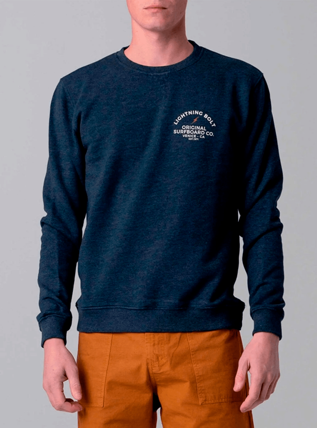 Lightning Bolt - REGULAR SWEATSHIRT WITH FRONT AND BACK PRINT - 99AMASWE002S19000S