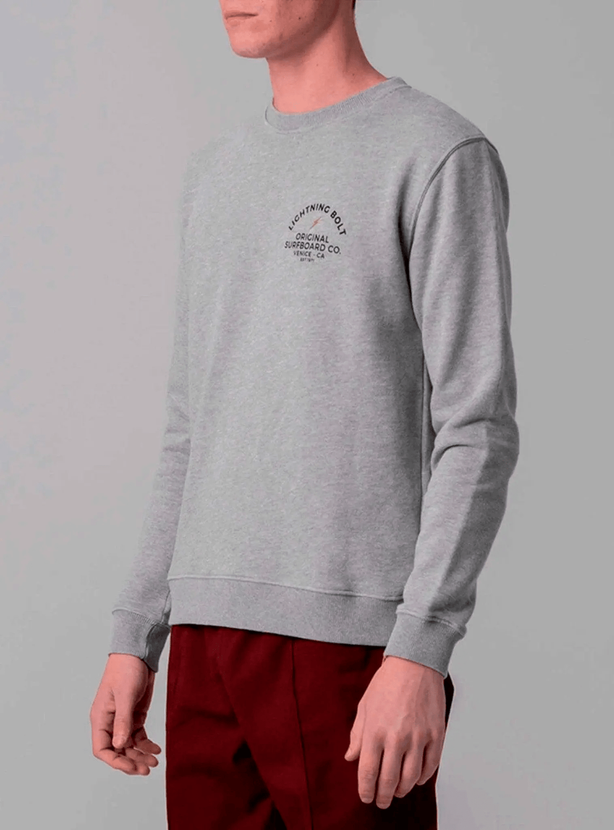 Lightning Bolt - REGULAR SWEATSHIRT WITH FRONT AND BACK PRINT - 99AMASWE002S19000S