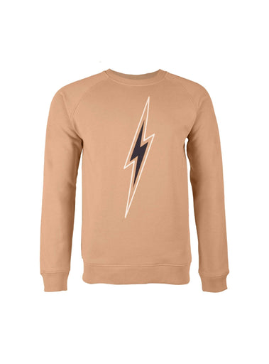 Lightning Bolt - REGULAR SWEATSHIRT WITH FRONT PRINT - 22WMASWE003N32000S