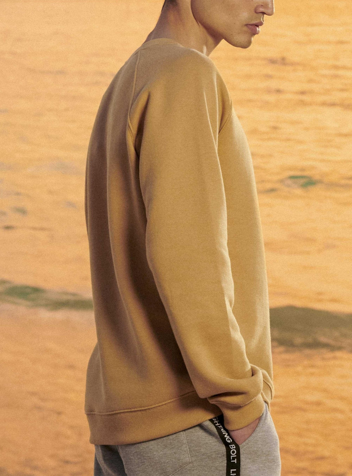 Lightning Bolt - REGULAR SWEATSHIRT WITH FRONT PRINT - 22WMASWE003N32000S