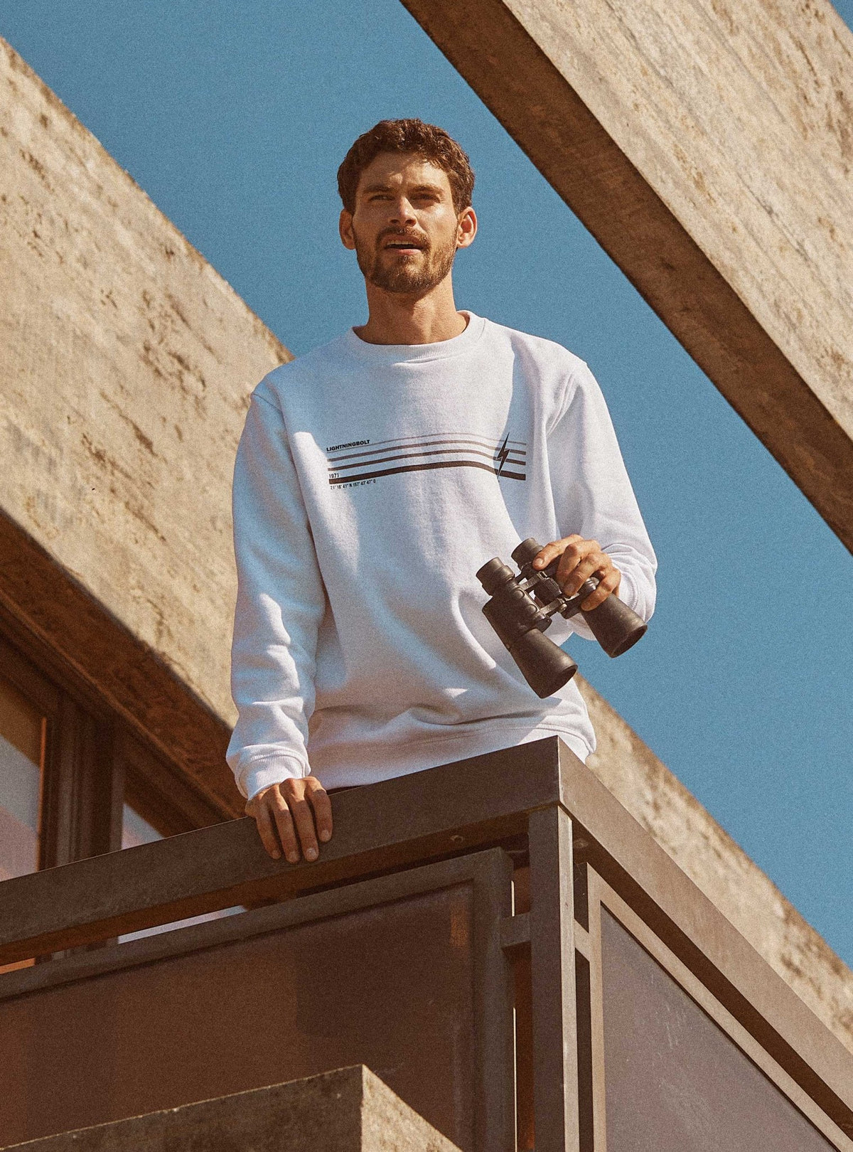 Lightning Bolt - REGULAR SWEATSHIRT WITH FRONT PRINT - 23SMASWE001W00000S