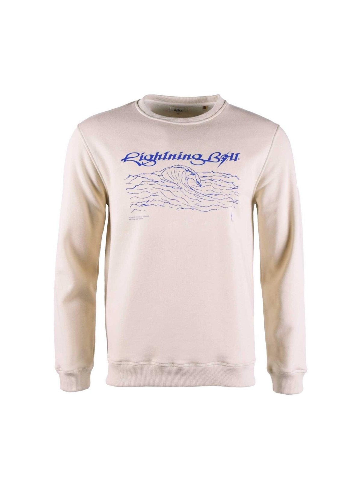 Lightning Bolt - REGULAR SWEATSHIRT WITH FRONT PRINT - 23WMASWE001W03000S