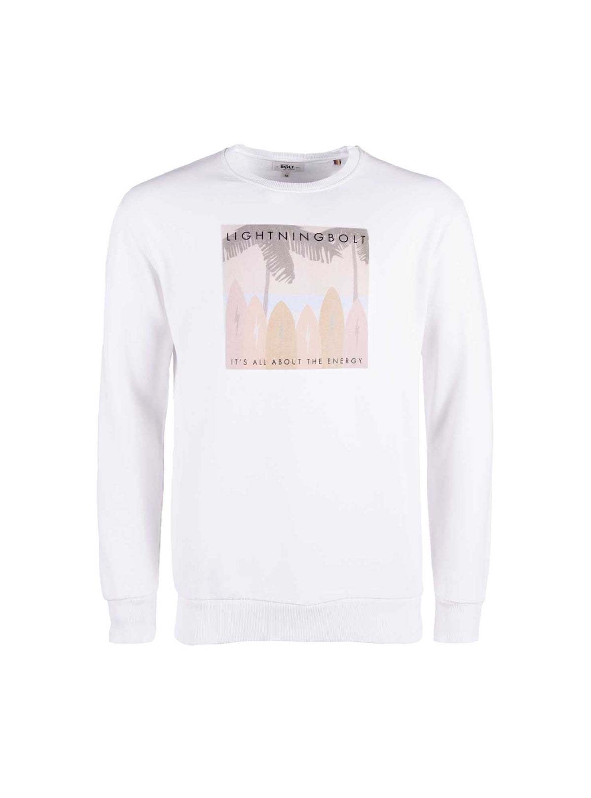 Lightning Bolt - REGULAR SWEATSHIRT WITH FRONT PRINT - 24SMASWE016W03000S