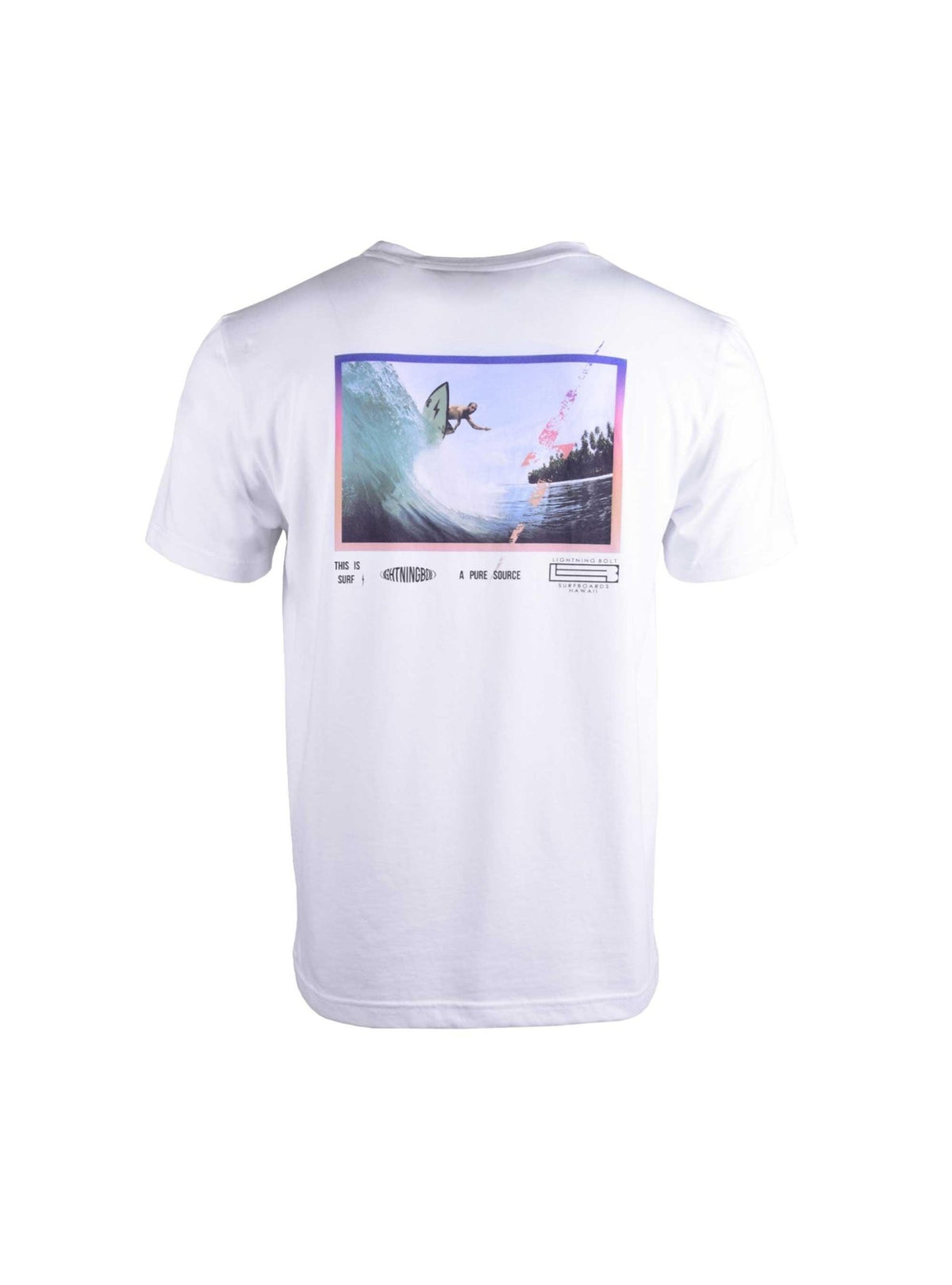 Lightning Bolt - REGULAR T-SHIRT WITH FRONT AND BACK PRINT - 23SMATST006W00000S