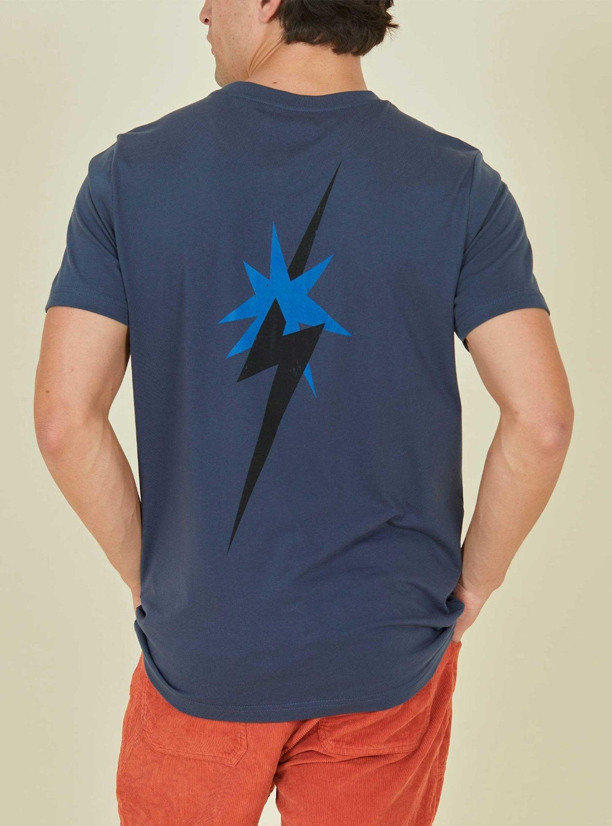 Lightning Bolt - REGULAR T-SHIRT WITH FRONT AND BACK PRINT - 23WMATST004B27000S