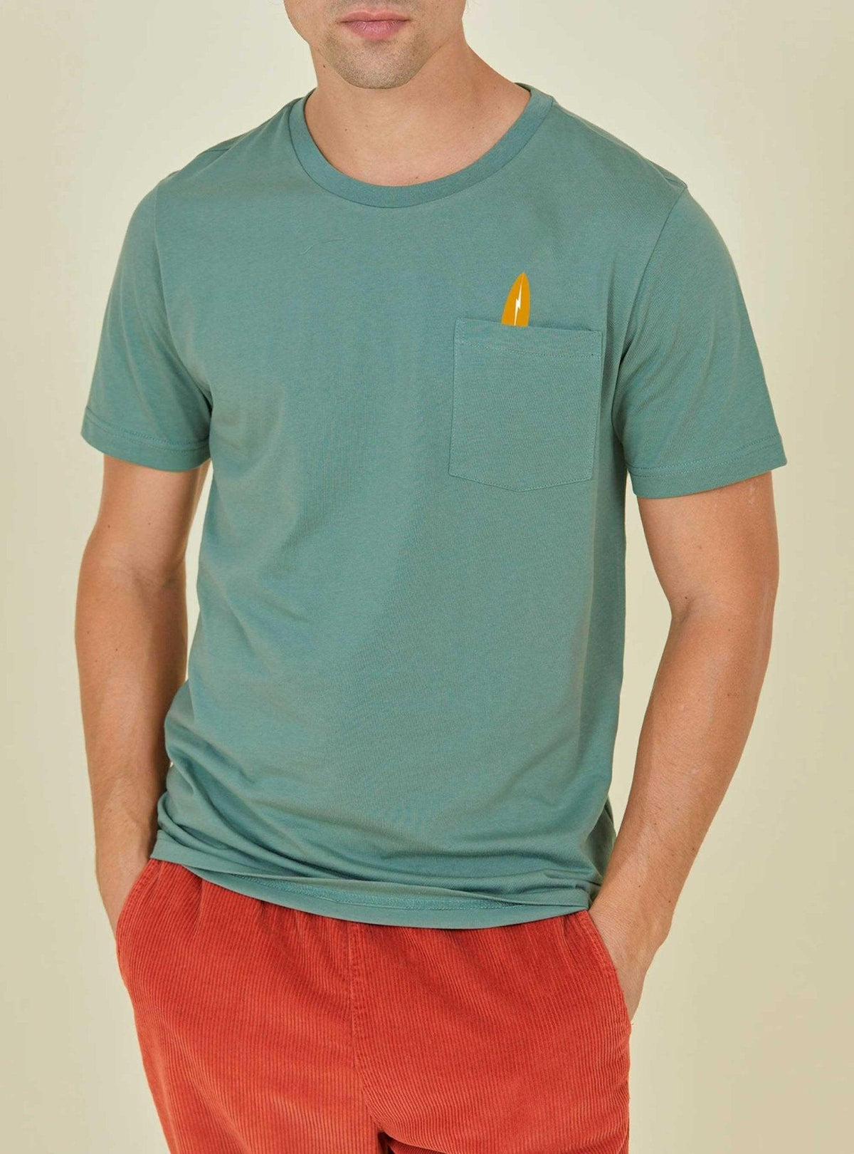 Lightning Bolt - REGULAR T-SHIRT WITH FRONT AND BACK PRINT - 23WMATST010G63000S