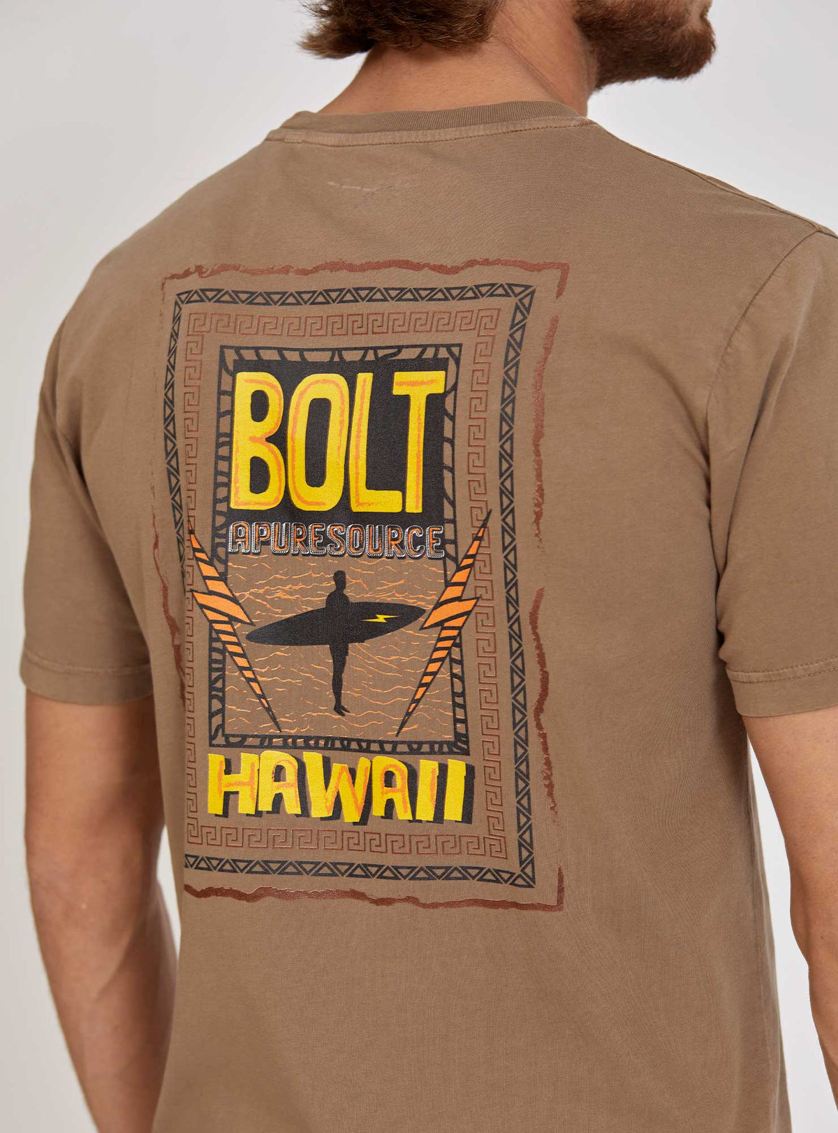 Lightning Bolt - REGULAR T - SHIRT WITH FRONT AND BACK PRINT - 24SMATST010N10000S