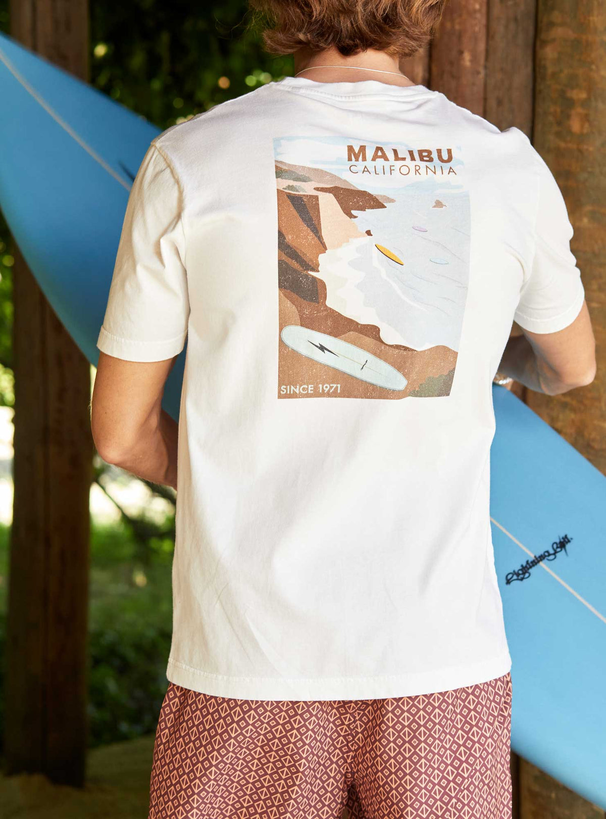 Lightning Bolt - REGULAR T - SHIRT WITH FRONT AND BACK PRINT - 24SMATST025W03000S