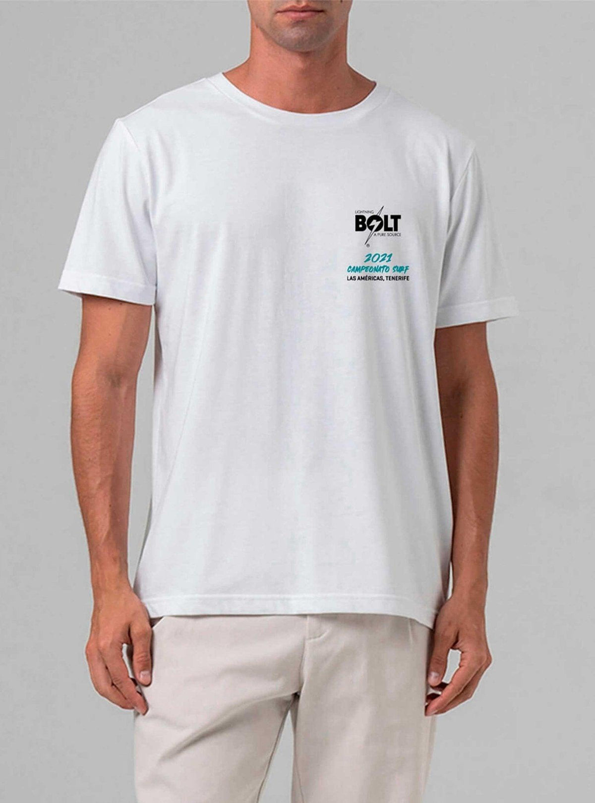 Lightning Bolt - REGULAR T-SHIRT WITH FRONT AND BACK PRINT - 99AMATST020W00000S