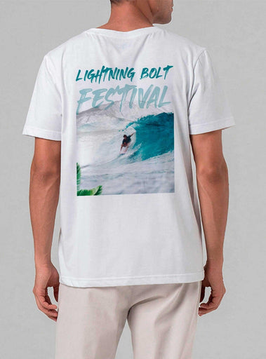 Lightning Bolt - REGULAR T-SHIRT WITH FRONT AND BACK PRINT - 99AMATST020W00000S
