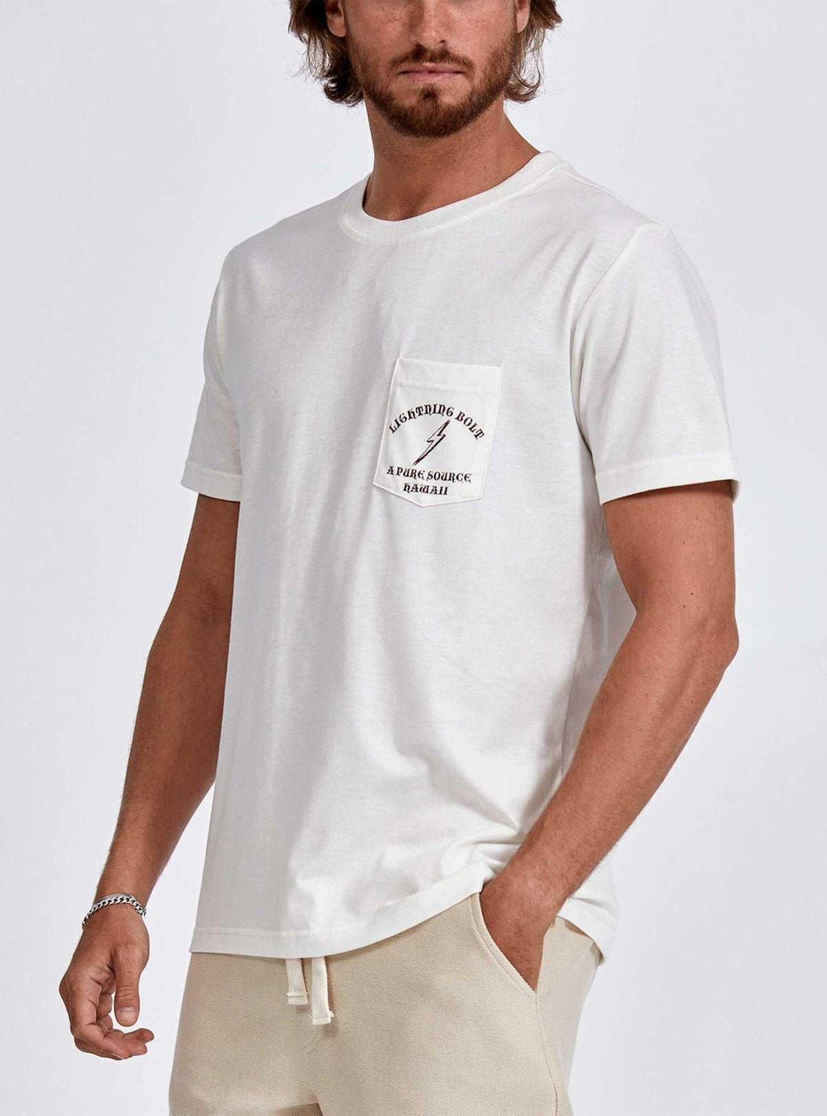 Lightning Bolt - REGULAR T - SHIRT WITH FRONT AND BACK PRINT - 99AMATSTU03W03000S