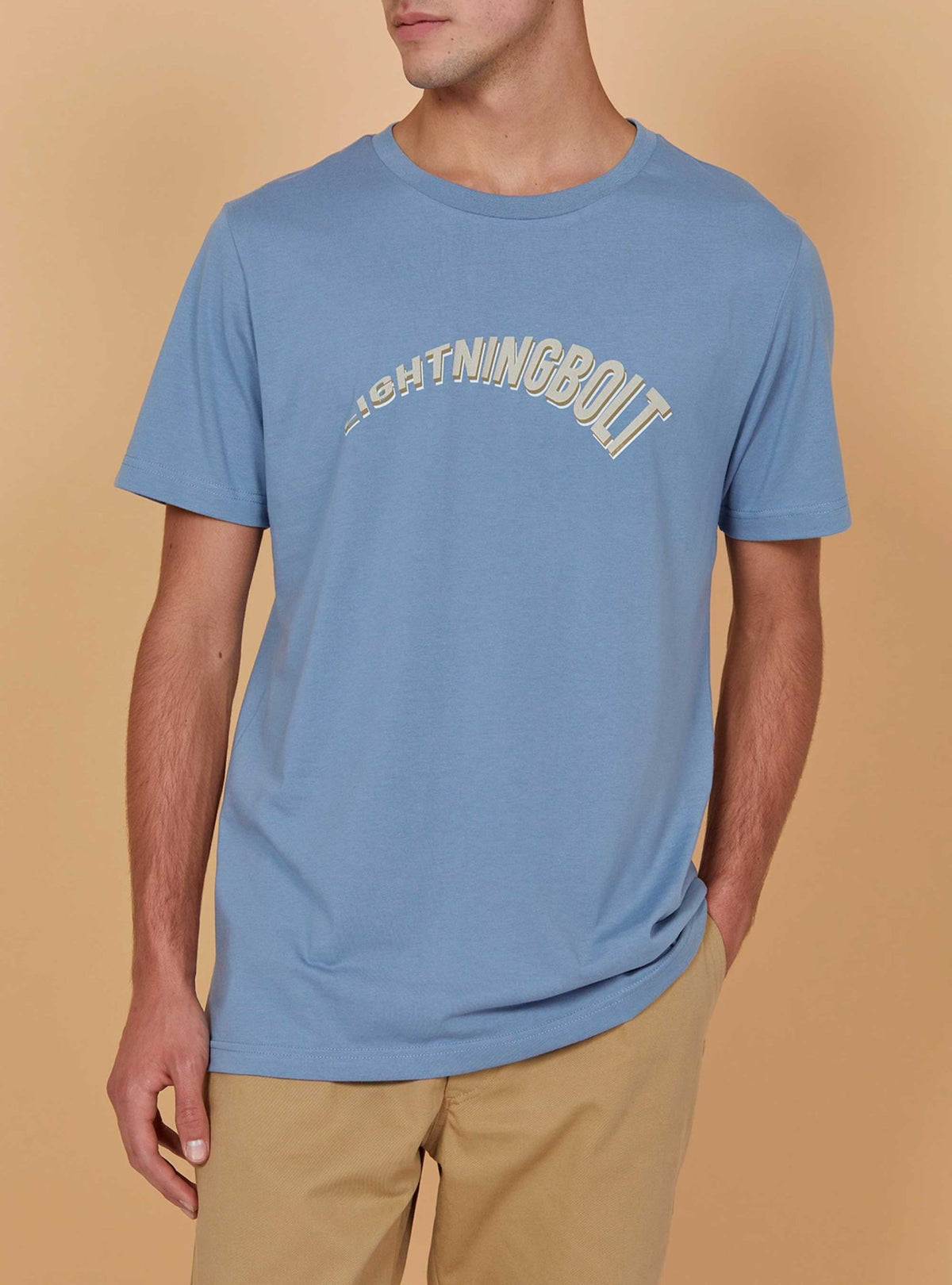 Lightning Bolt - REGULAR T - SHIRT WITH FRONT PRINT - 23SMATST005B81000S