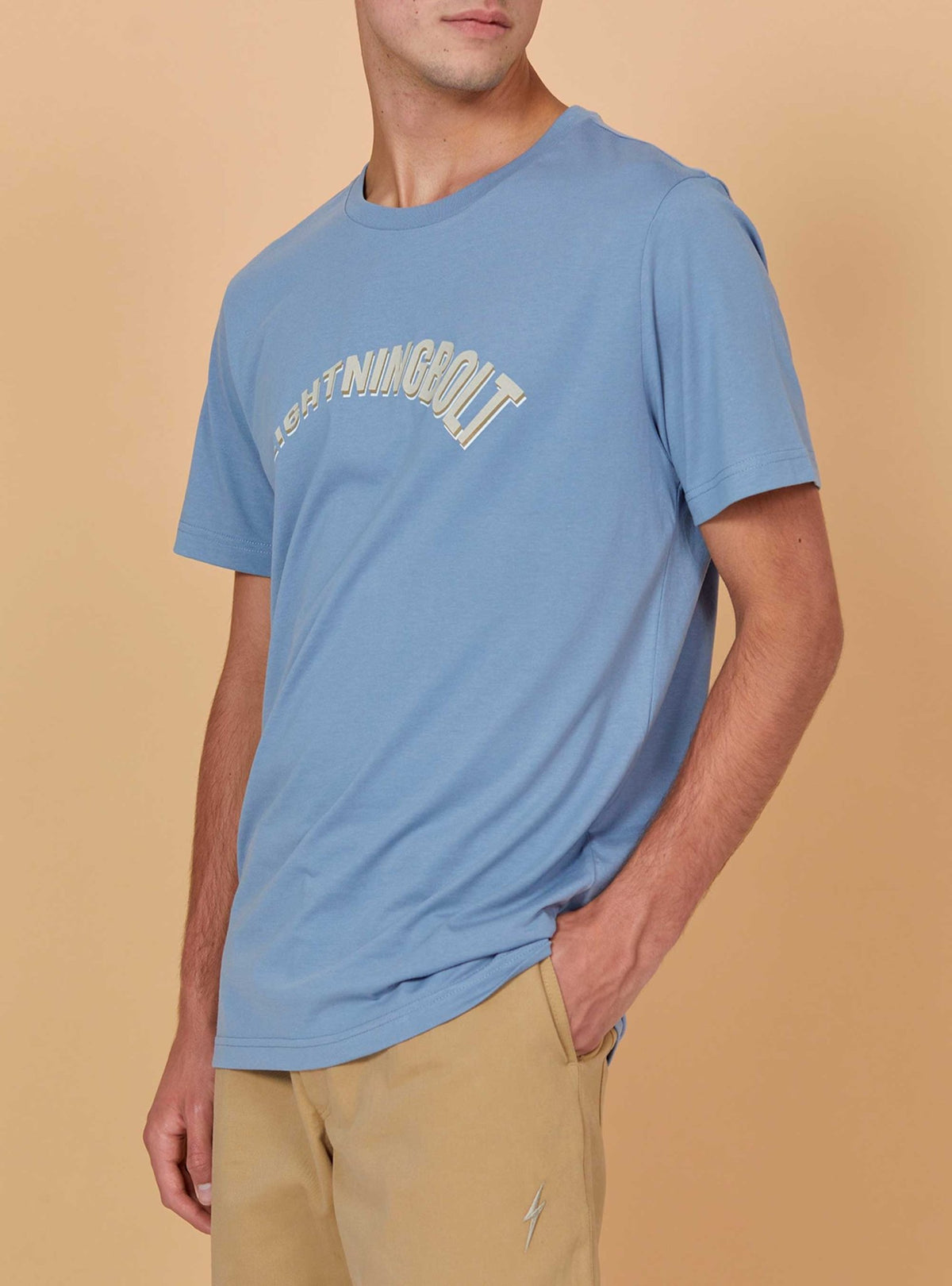 Lightning Bolt - REGULAR T - SHIRT WITH FRONT PRINT - 23SMATST005B81000S