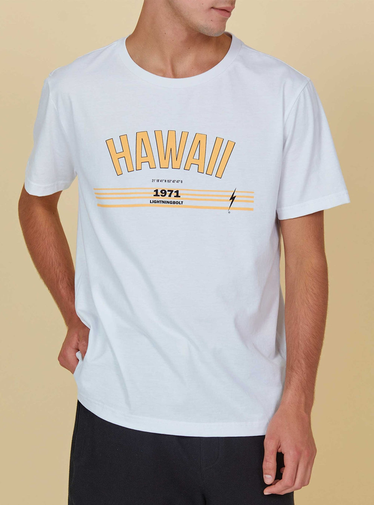 Lightning Bolt - REGULAR T - SHIRT WITH FRONT PRINT - 23SMATST015W00000S