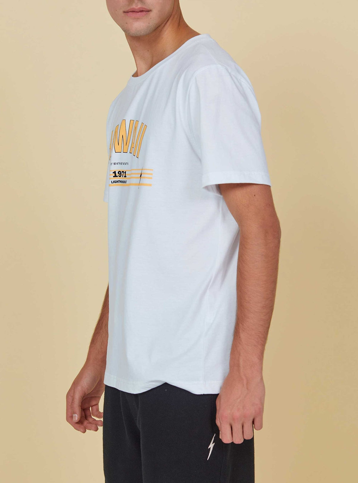 Lightning Bolt - REGULAR T - SHIRT WITH FRONT PRINT - 23SMATST015W00000S