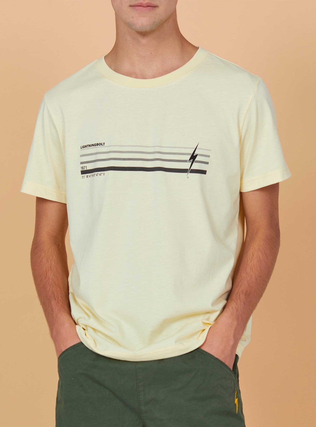 Lightning Bolt - REGULAR T - SHIRT WITH FRONT PRINT - 23SMATST016Y34000S