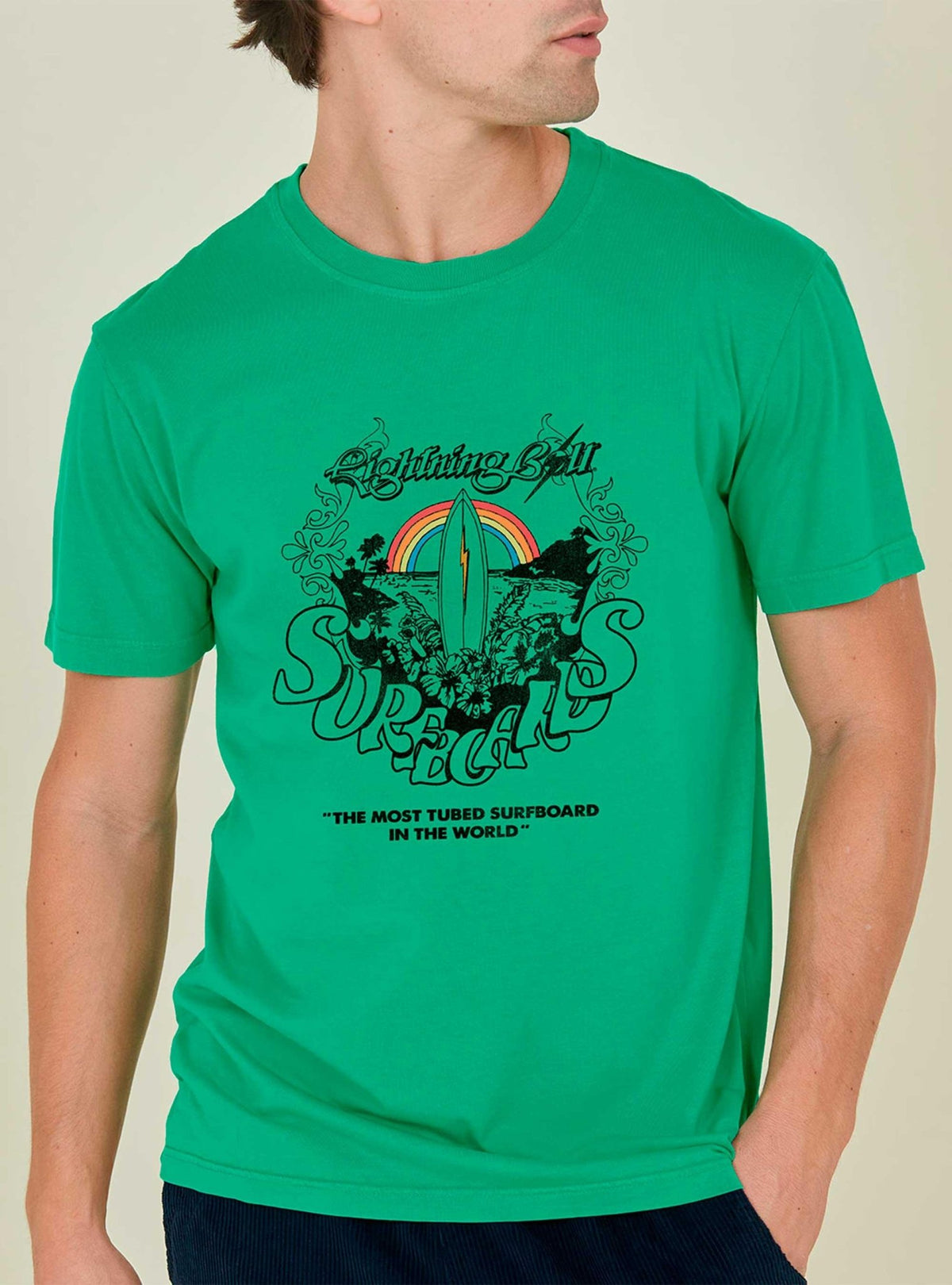 Lightning Bolt - REGULAR T-SHIRT WITH FRONT PRINT - 23SMATSTC04G24000S