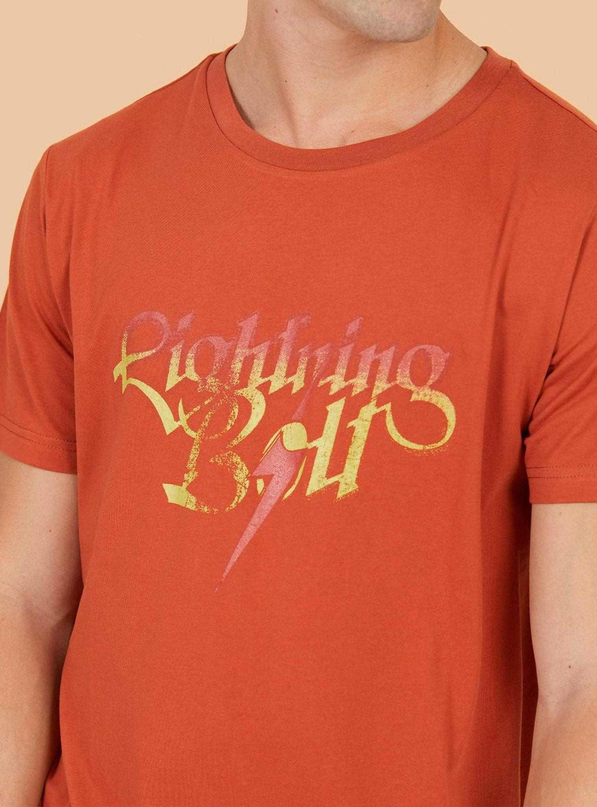 Lightning Bolt - REGULAR T-SHIRT WITH FRONT PRINT - 23WMATST012N27000S