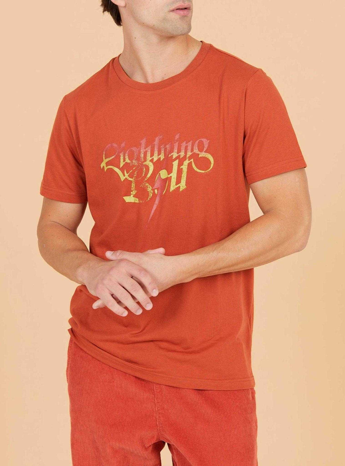Lightning Bolt - REGULAR T-SHIRT WITH FRONT PRINT - 23WMATST012N27000S