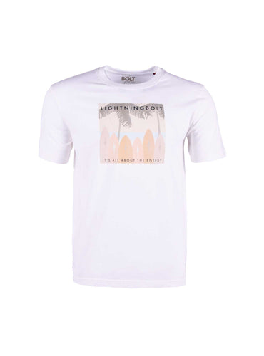 Lightning Bolt - REGULAR T - SHIRT WITH FRONT PRINT - 24SMATST024W03000S