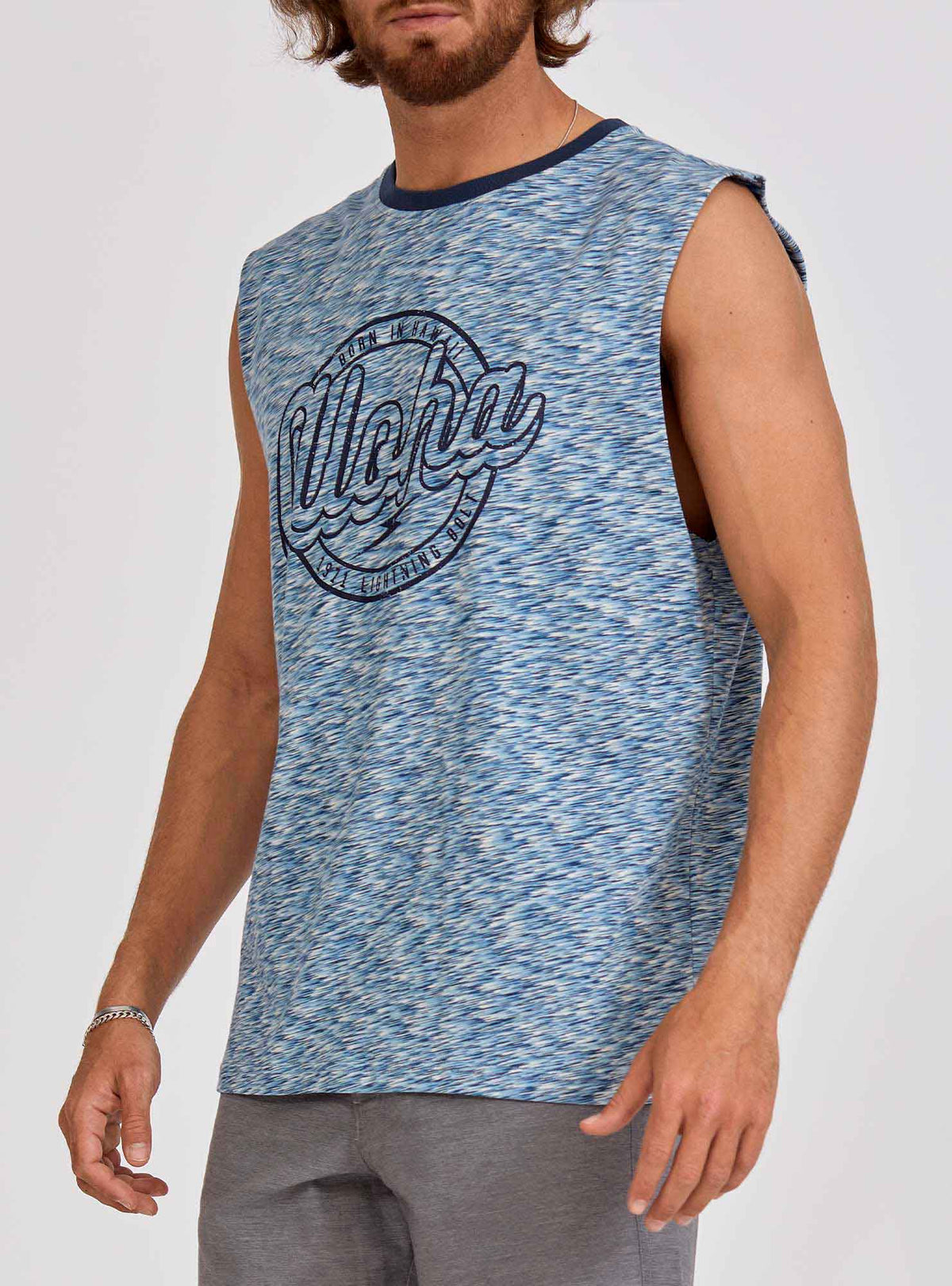 Lightning Bolt - REGULAR TANK TOP WITH FRONT PRINT - 24SMASIN004B77000L