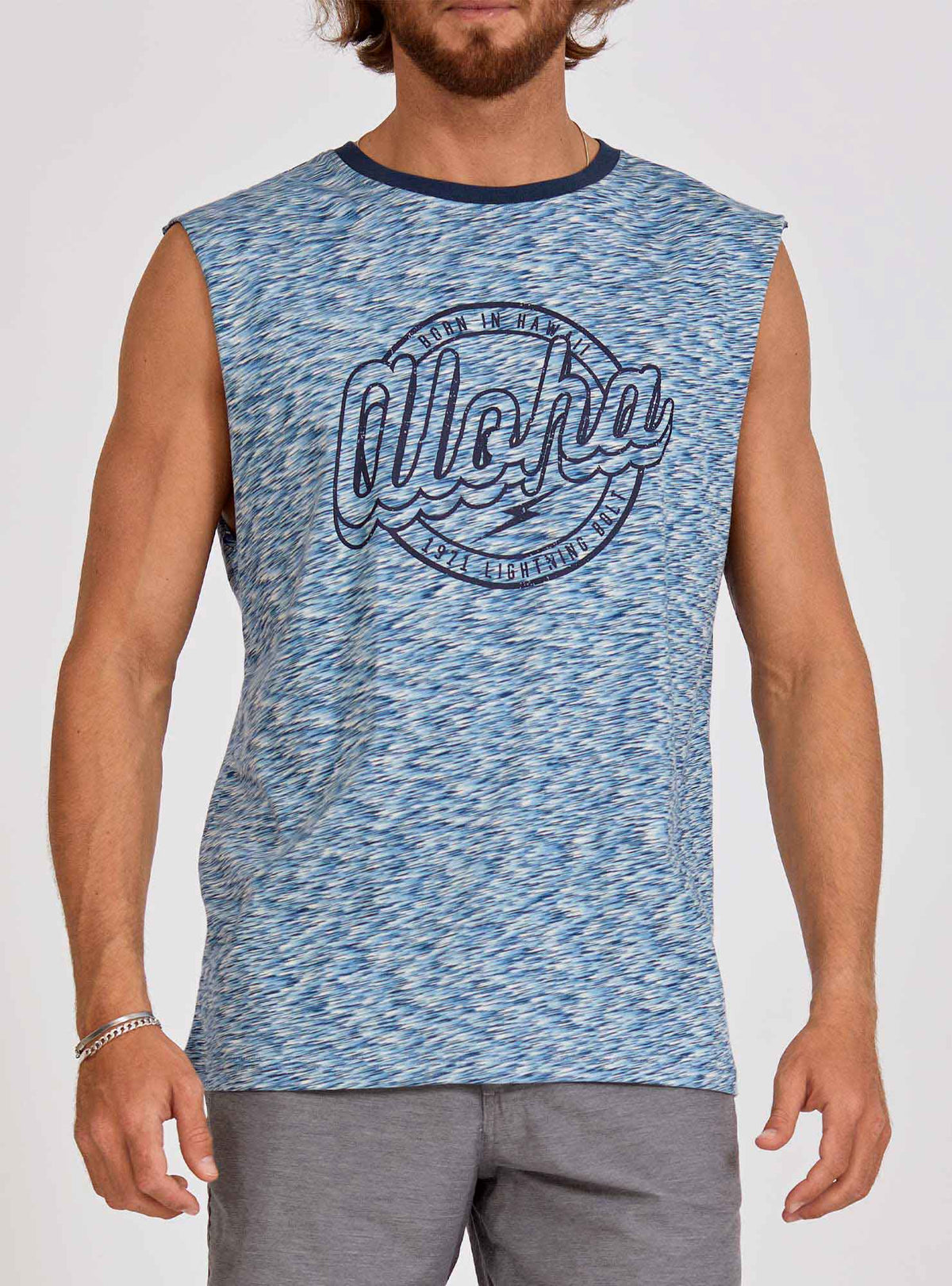 Lightning Bolt - REGULAR TANK TOP WITH FRONT PRINT - 24SMASIN004B77000L