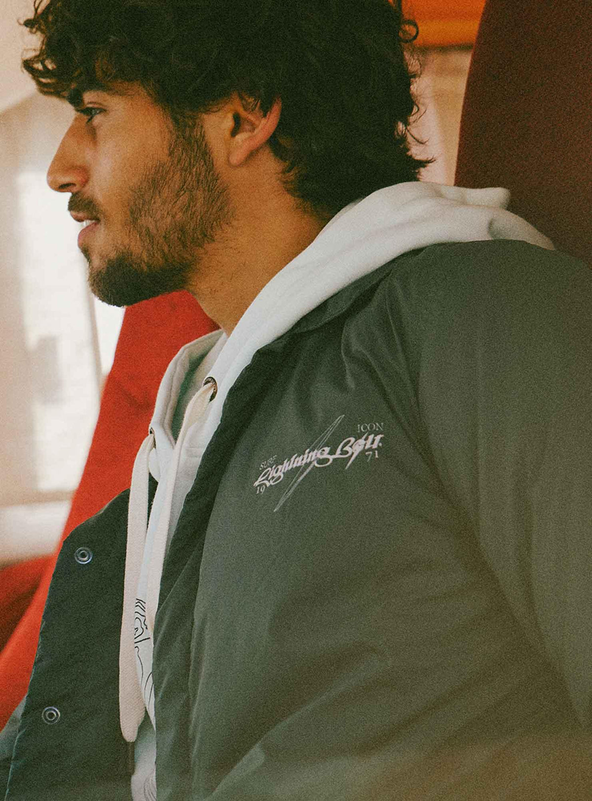 Lightning Bolt - REGULAR Water‑Repellent Jacket - 23WMAJAC002N11000S
