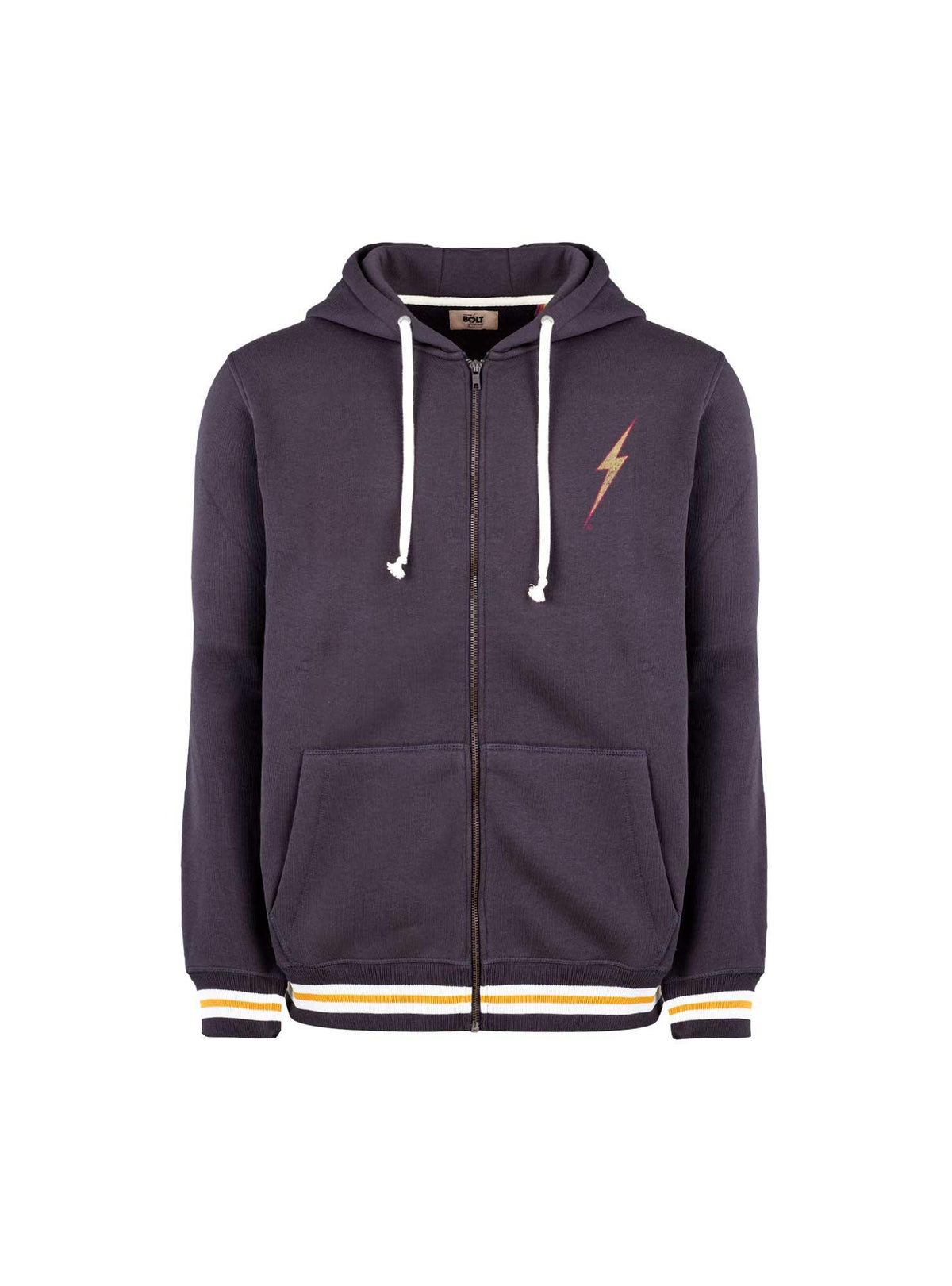 Lightning Bolt - REGULAR ZIP HOODIE WITH FRONT AND BACK PRINT - 19WMAZIP003K04000S